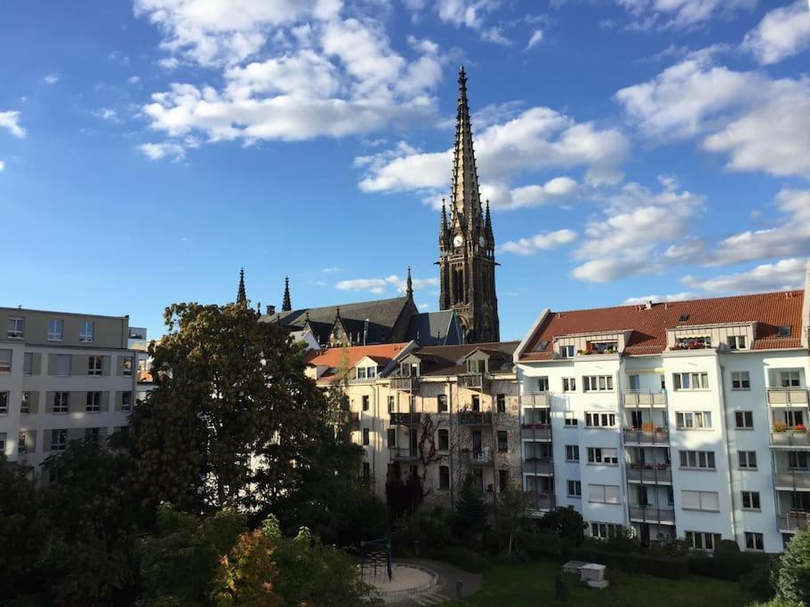 Apartament Petersweitblick-Bayerischer Bahnhof Lipsk Zewnętrze zdjęcie