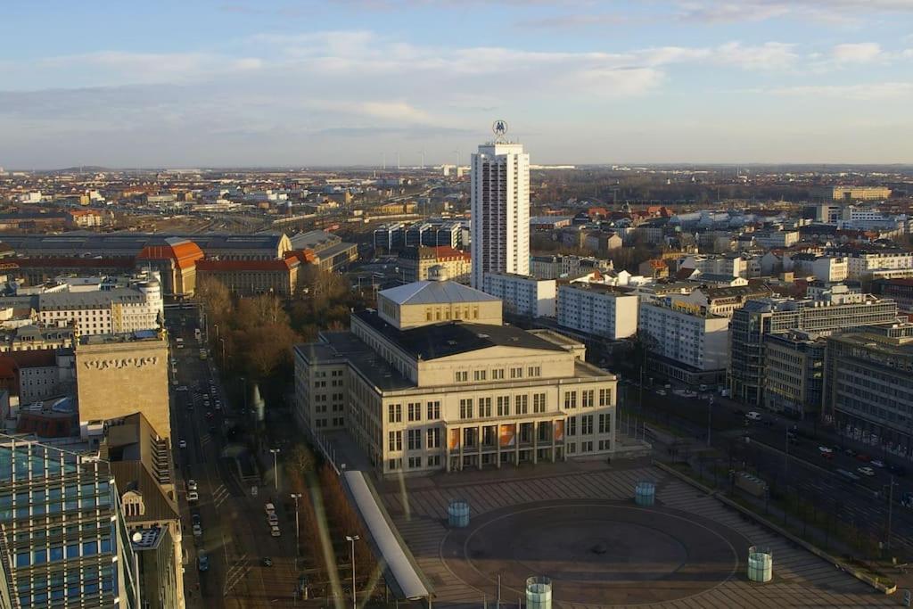 Petersweitblick-Bayerischer Bahnhof Lipsk Zewnętrze zdjęcie