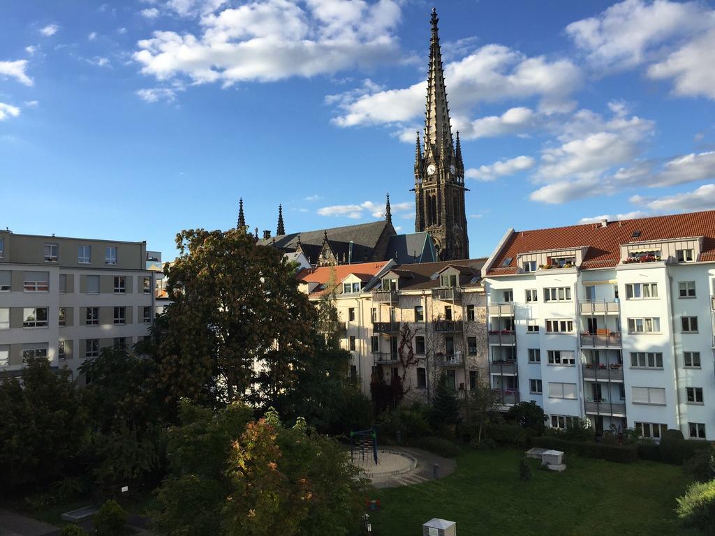 Apartament Petersweitblick-Bayerischer Bahnhof Lipsk Zewnętrze zdjęcie